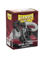Arcane Tinmen Dragon Shield Non-Glare: Matte: Blood Red (100)