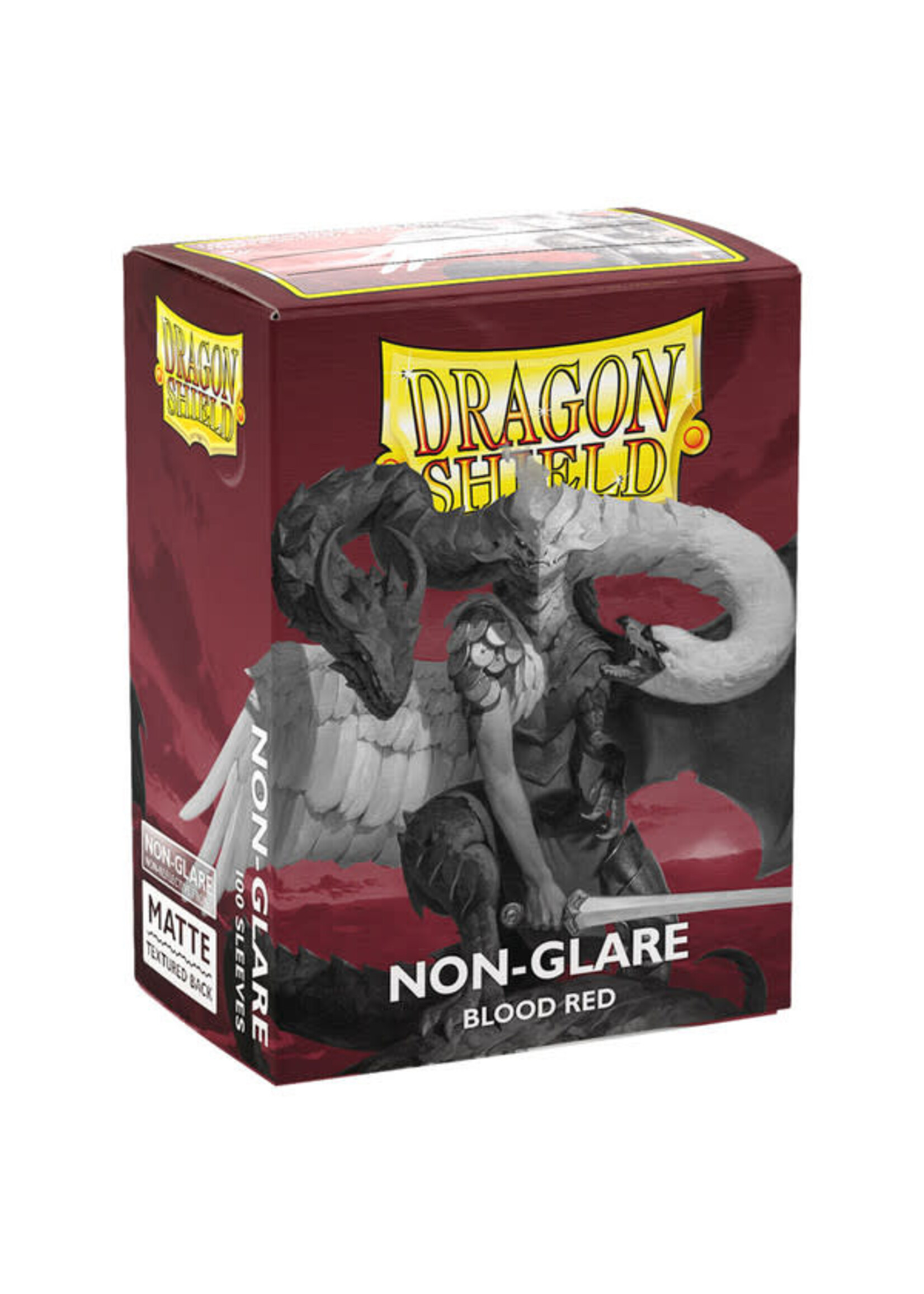 Arcane Tinmen Dragon Shield Non-Glare: Matte: Blood Red (100)