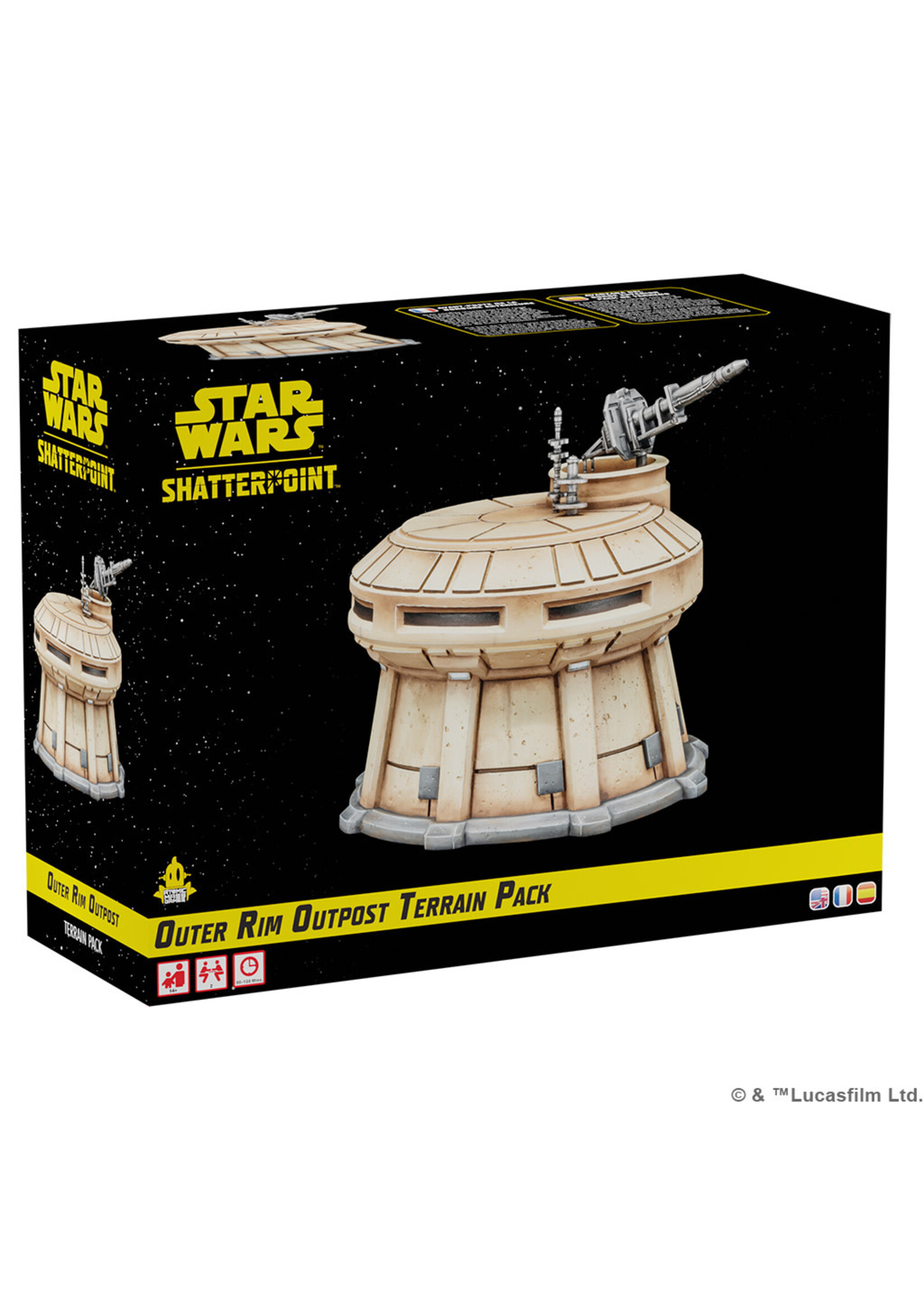 Atomic Mass Games Star Wars: Shatterpoint - Outer Rim Outpost Terrain Pack