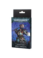 Games Workshop DATASHEET CARDS: GREY KNIGHTS (ENGLISH)