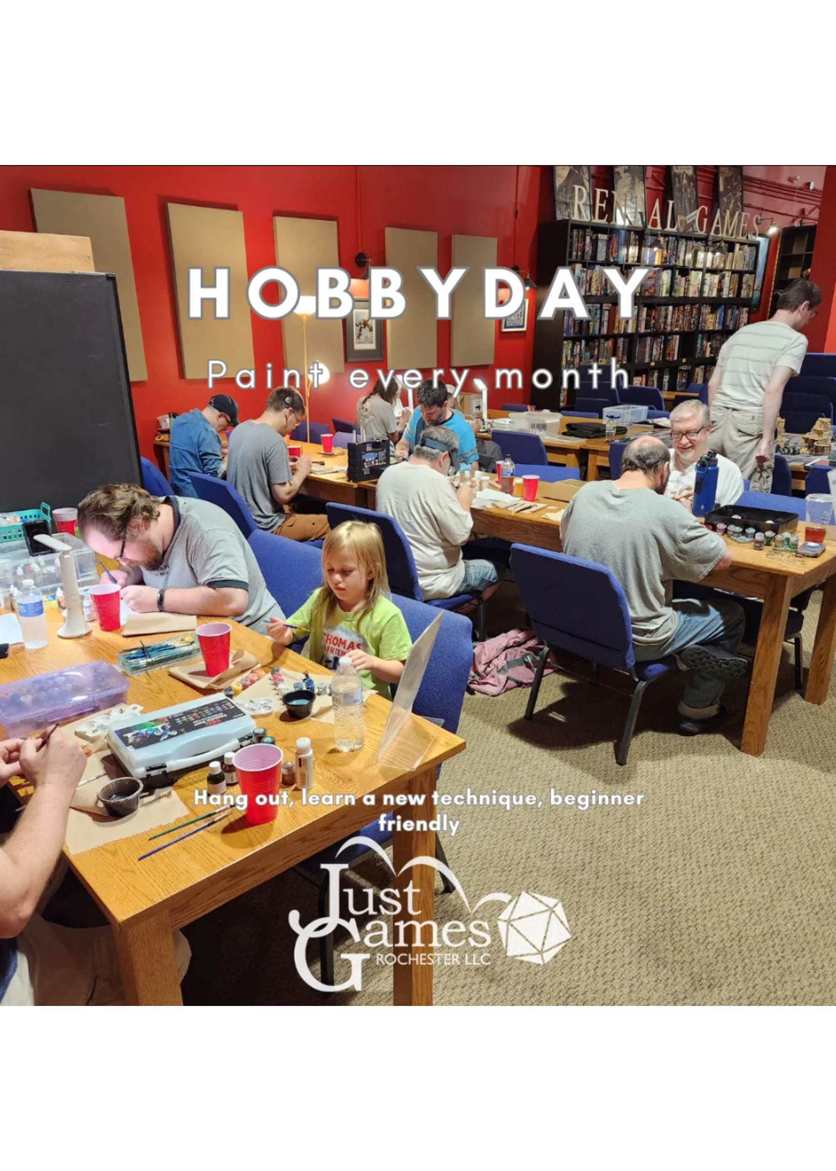 Hobby Day, September 28: Slapchop Painting