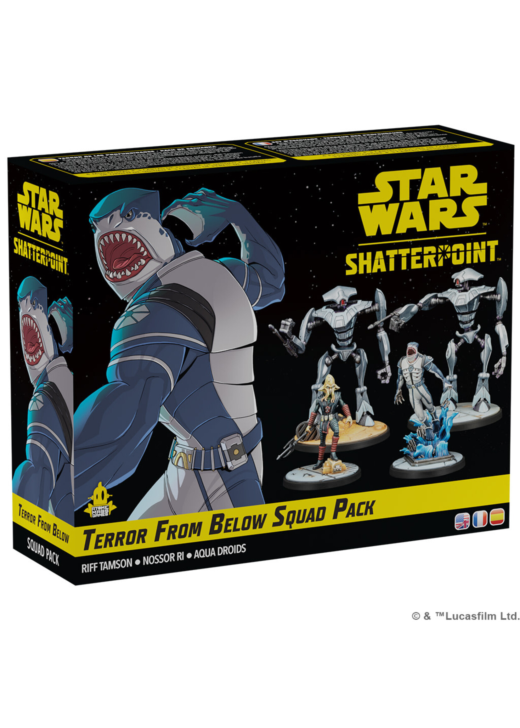 Atomic Mass Games Star Wars: Shatterpoint - Terror From Below Squad Pack