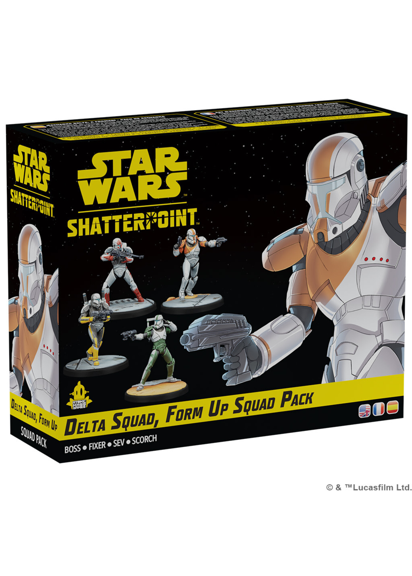 Atomic Mass Games Star Wars: Shatterpoint - Delta Squad, Form Up Squad Pack