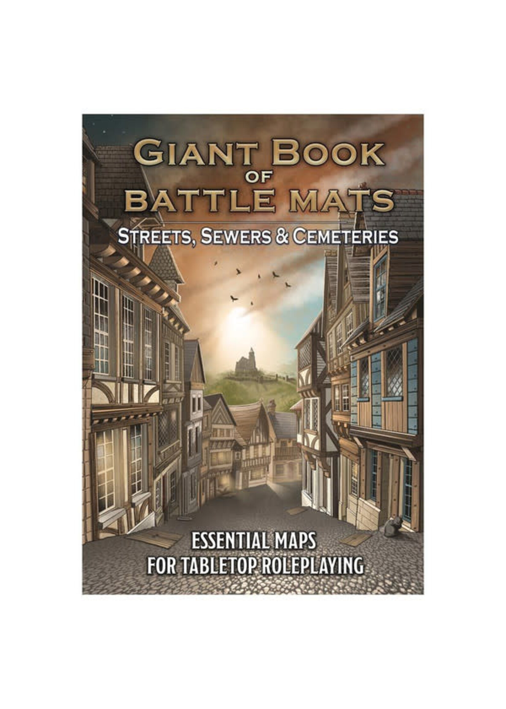 LOKE BATTLEMATS Giant Book of Battle Mats: Streets & Sewers