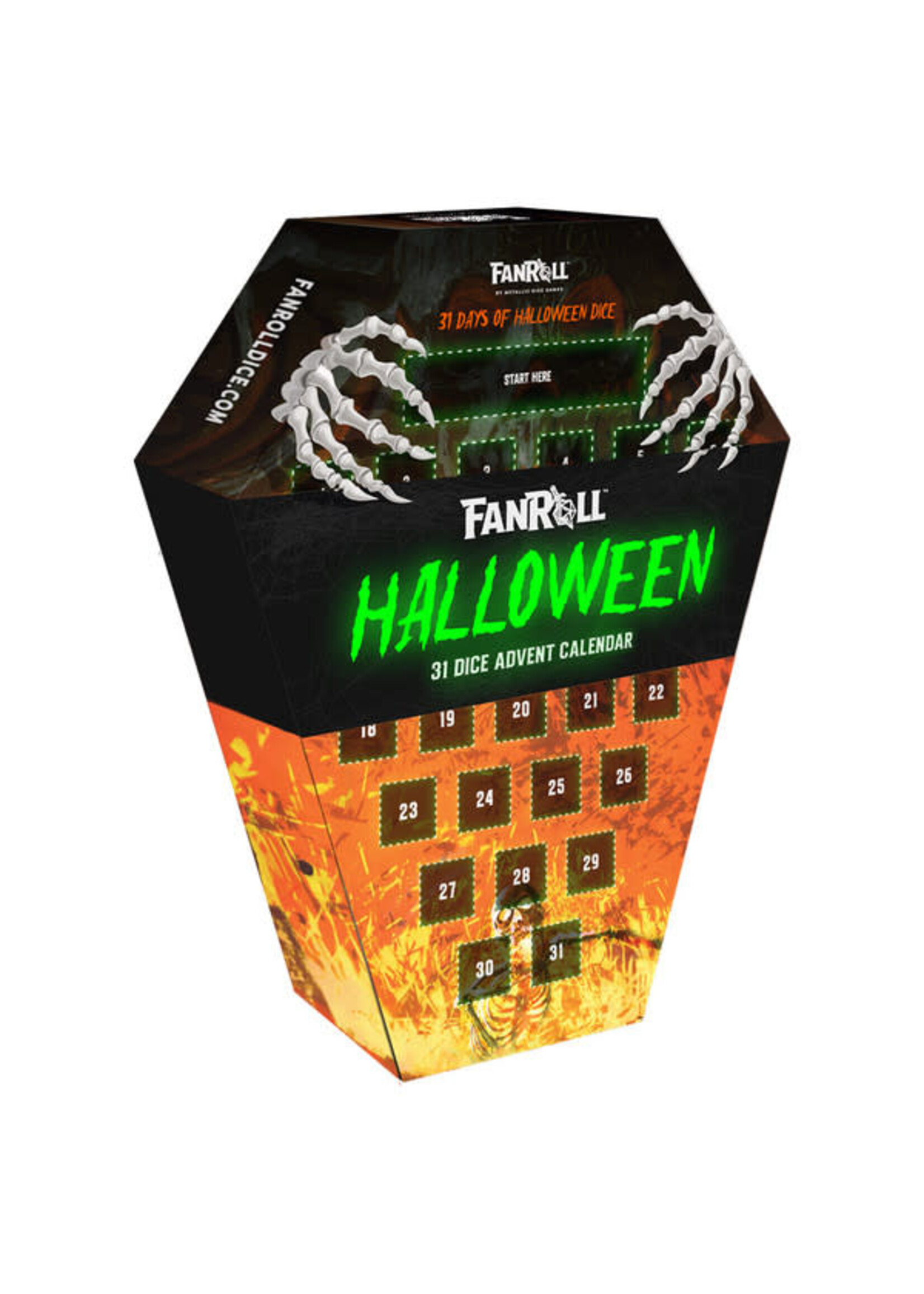 Fanroll LLC Dice Goblin Halloween Advent Calendar 2025