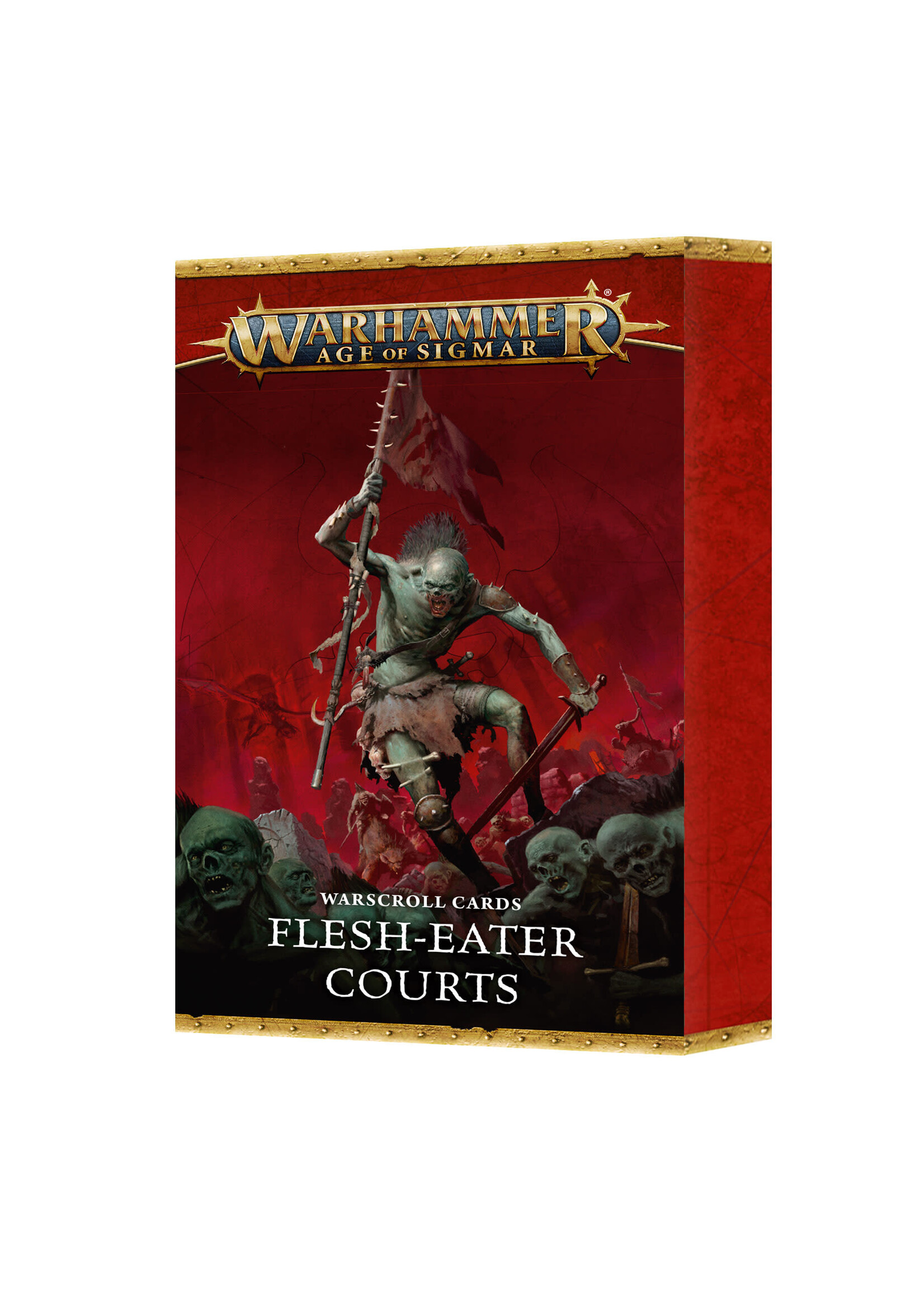 Games Workshop WARSCROLL CARDS: FLESH-EATER COURTS (ENG)