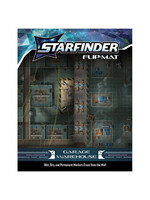 PAIZO Starfinder 2E: Flip-Mat: Garage Warehouse