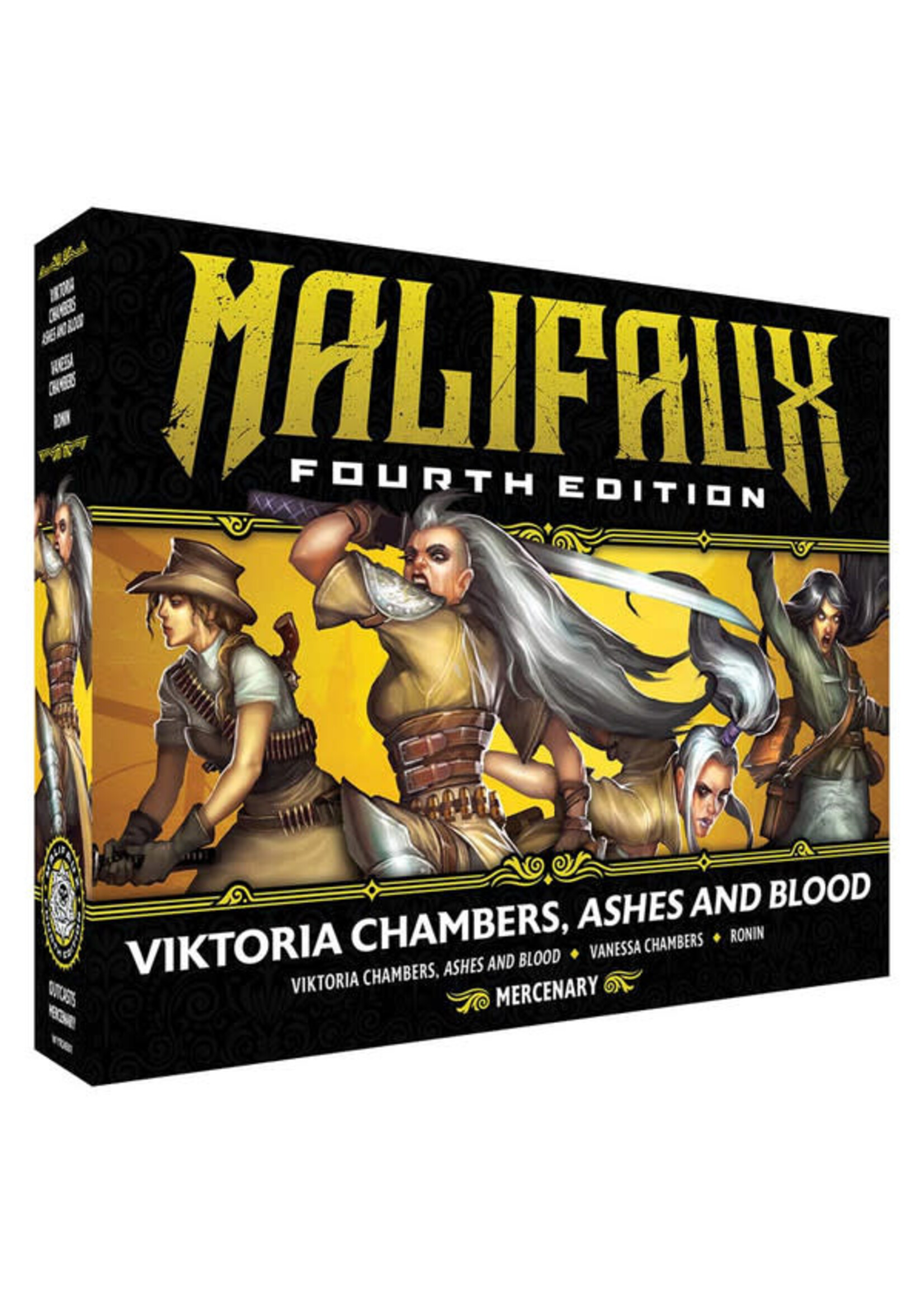Wyrd Malifaux 4E: Outcasts - Viktoria Chambers, Ashes and Blood