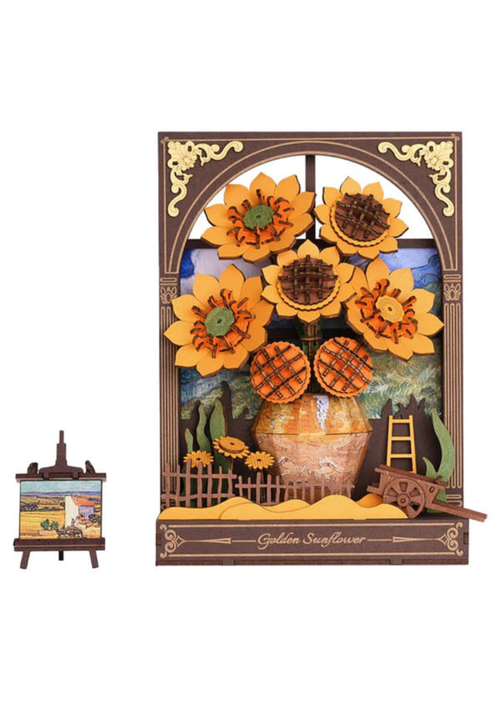 Robotime Golden Sunflower