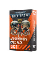 Games Workshop KILL TEAM: APPROVED OPS CARDS 2025 (ENG)