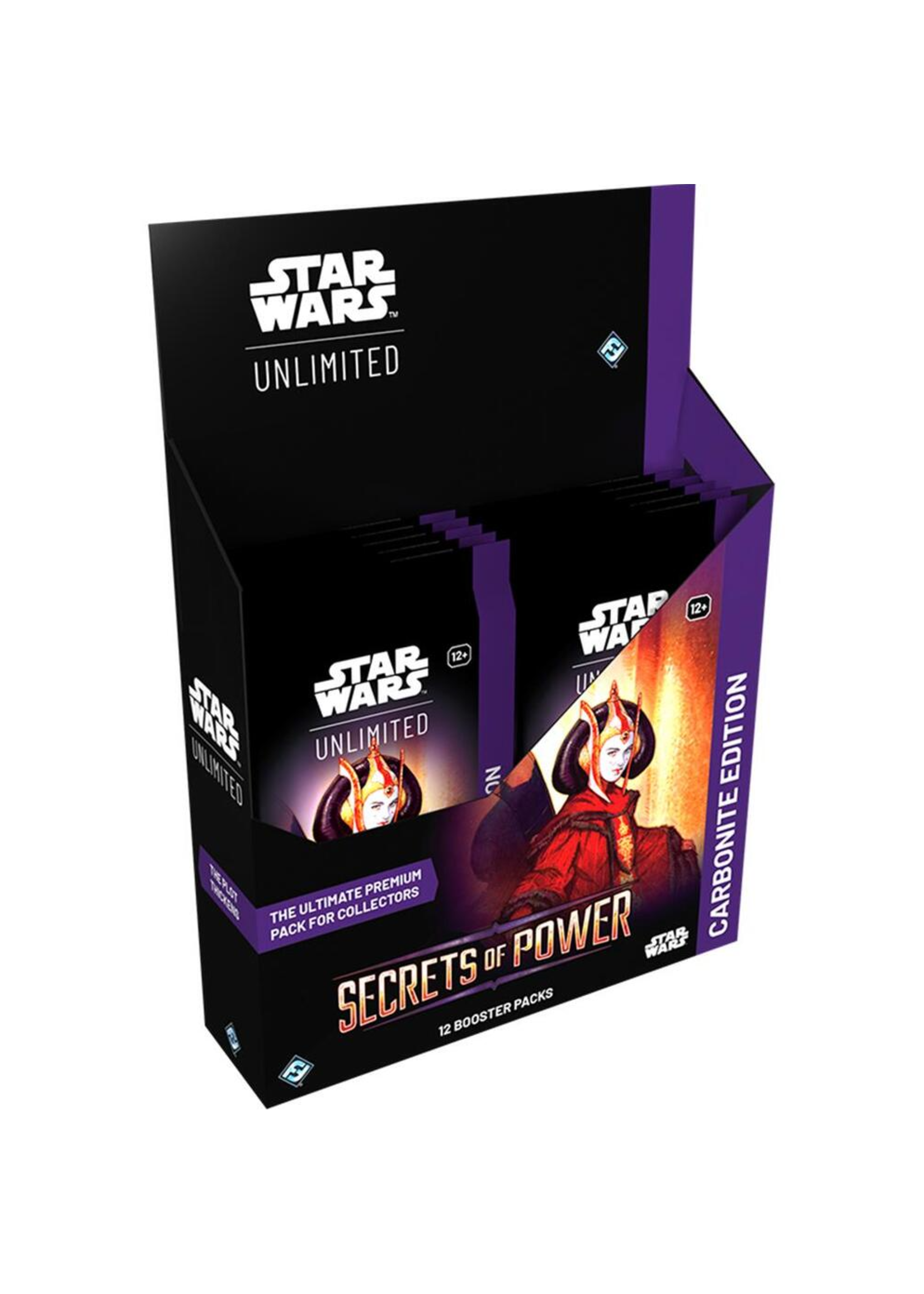 Fantasy Flight Games Star Wars Unlimited: Secrets of Power -  Carbonite Booster Box [Preorder]
