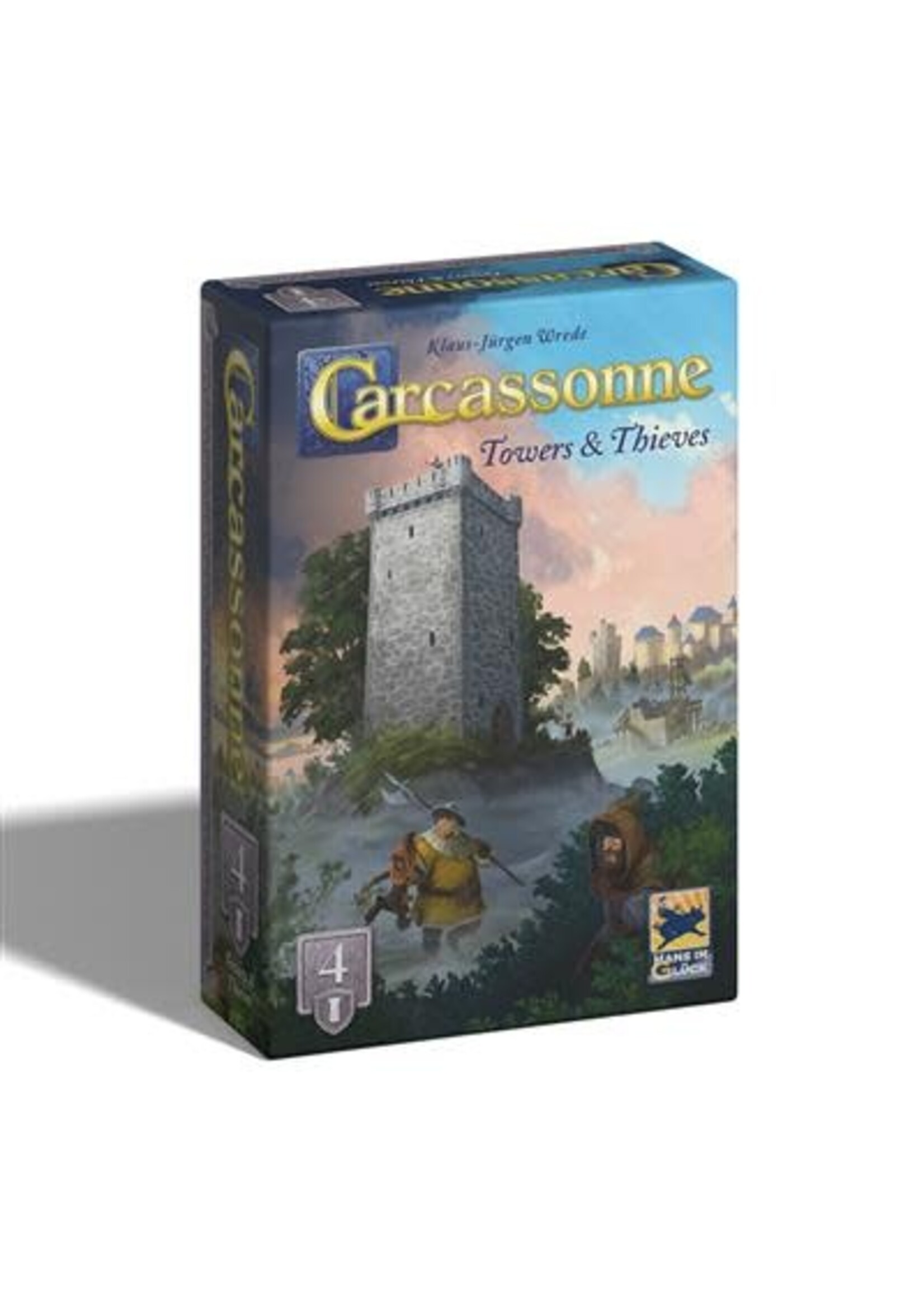 ZMan Games Carcassonne Exp4 (V3.1) : Towers & Thieves