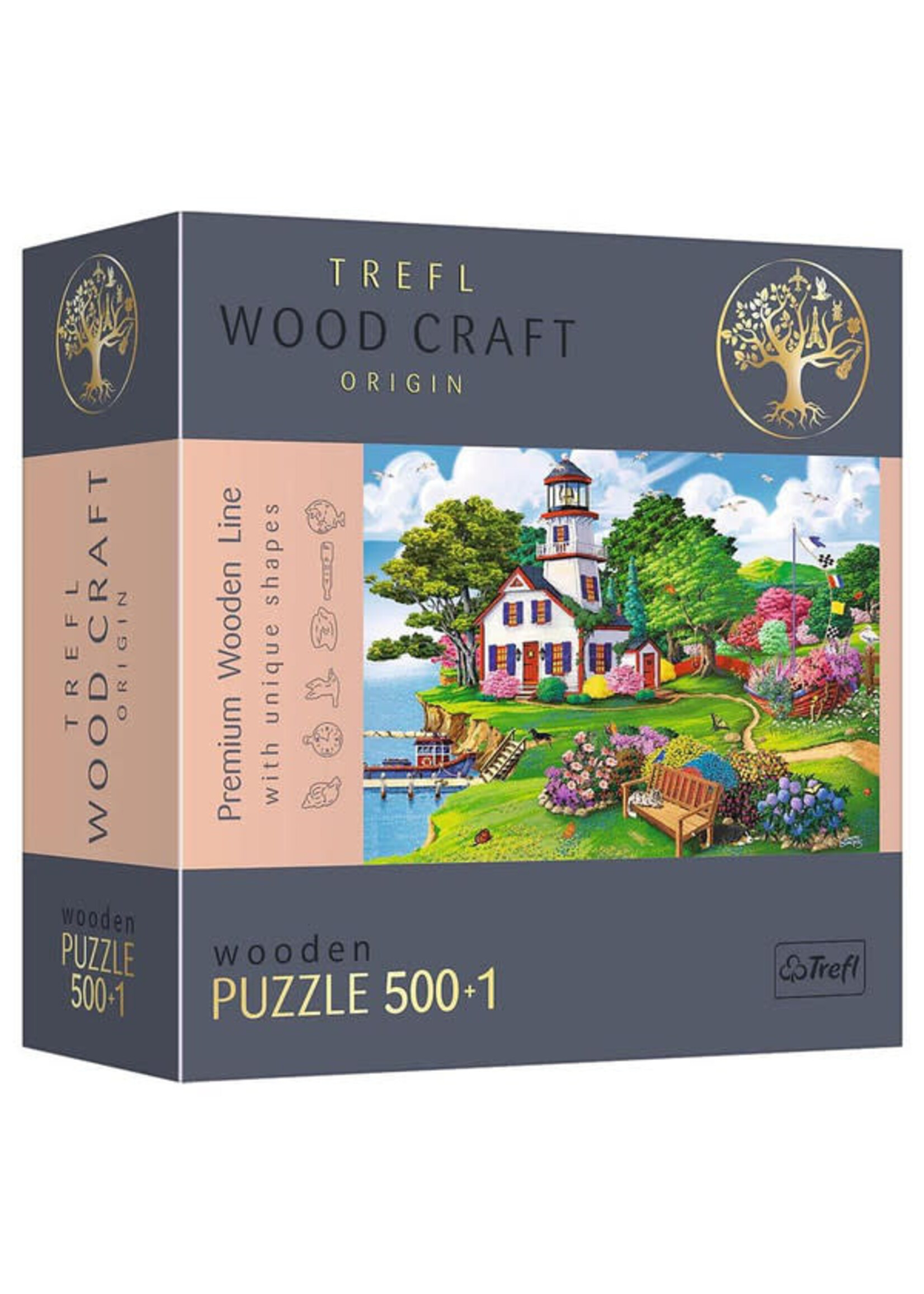 Trefl Puzzle: Woodcraft: Summer Haven 501 Piece
