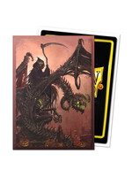 Arcane Tinmen Dragon Shield: Art: Brushed: Halloween 2025 (100)