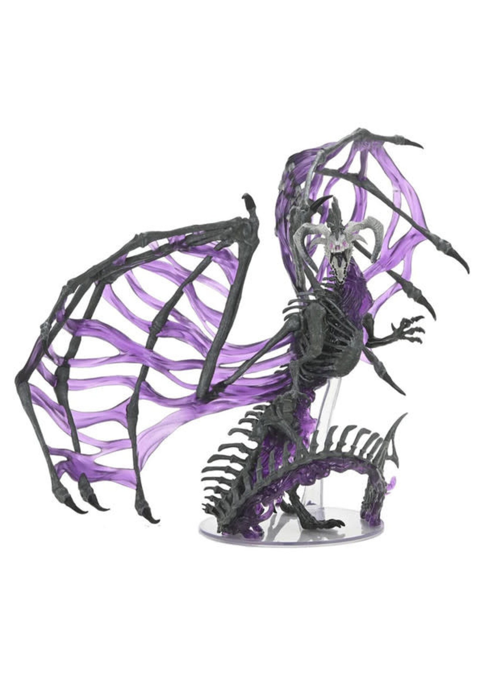 WizKids D&D Icons of the Realms - Black Dracolich Boxed Miniature