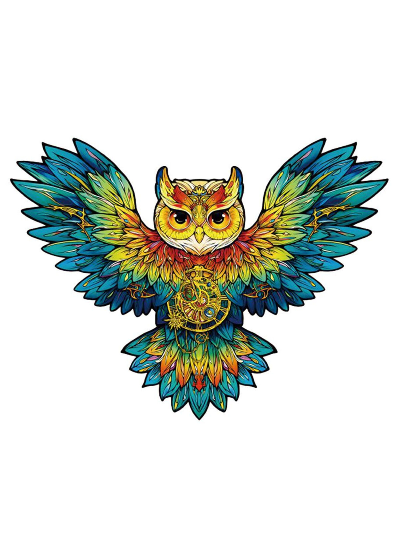 Robotime Puzzle: Wooden: Owl 200 piece