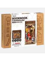 Robotime Bookstore Book Nook & Wonderland