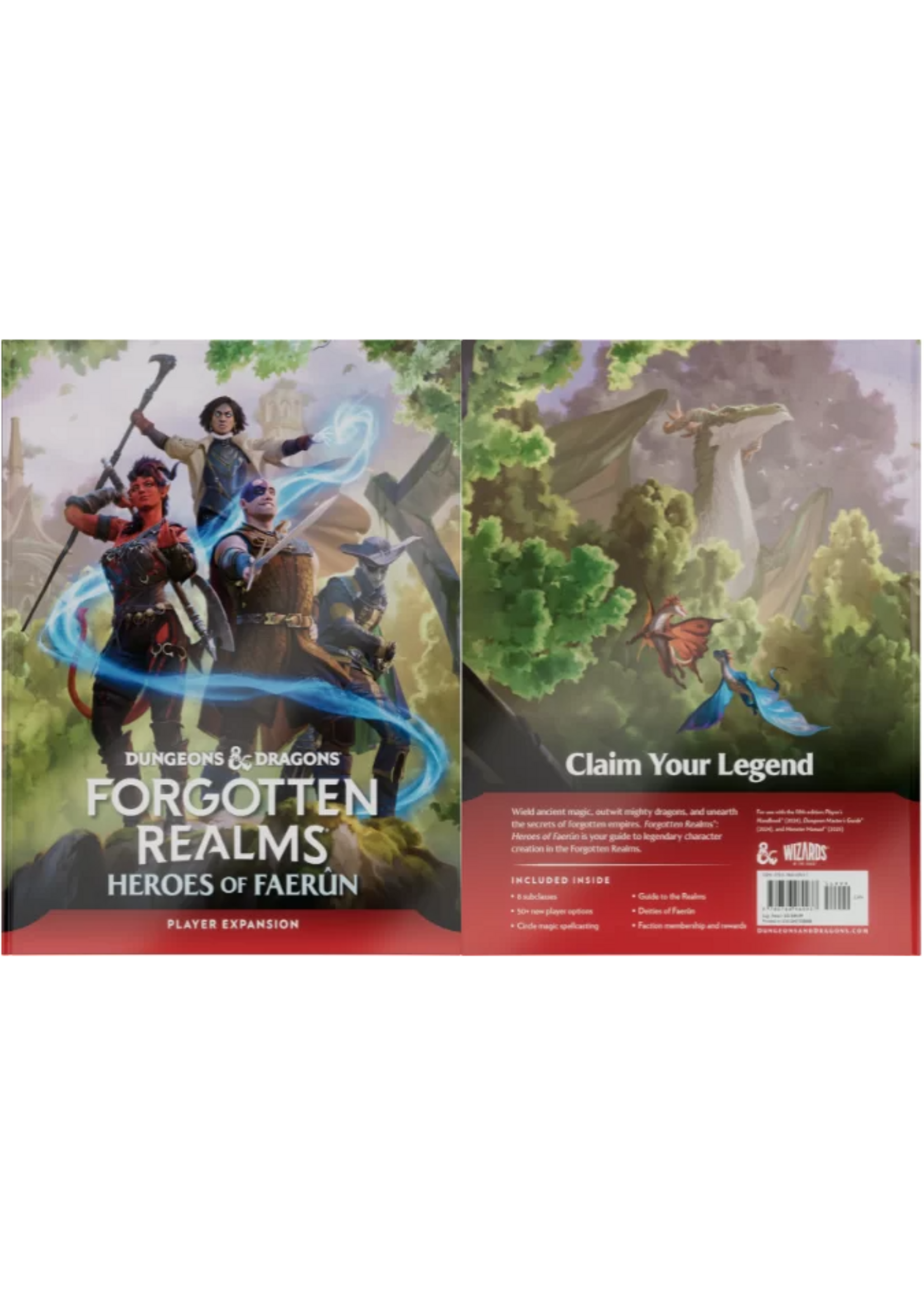 Wizards of the Coast D&D Forgotten Realms: Heroes of Faerun, Player Expansion [Early In-Store Release]