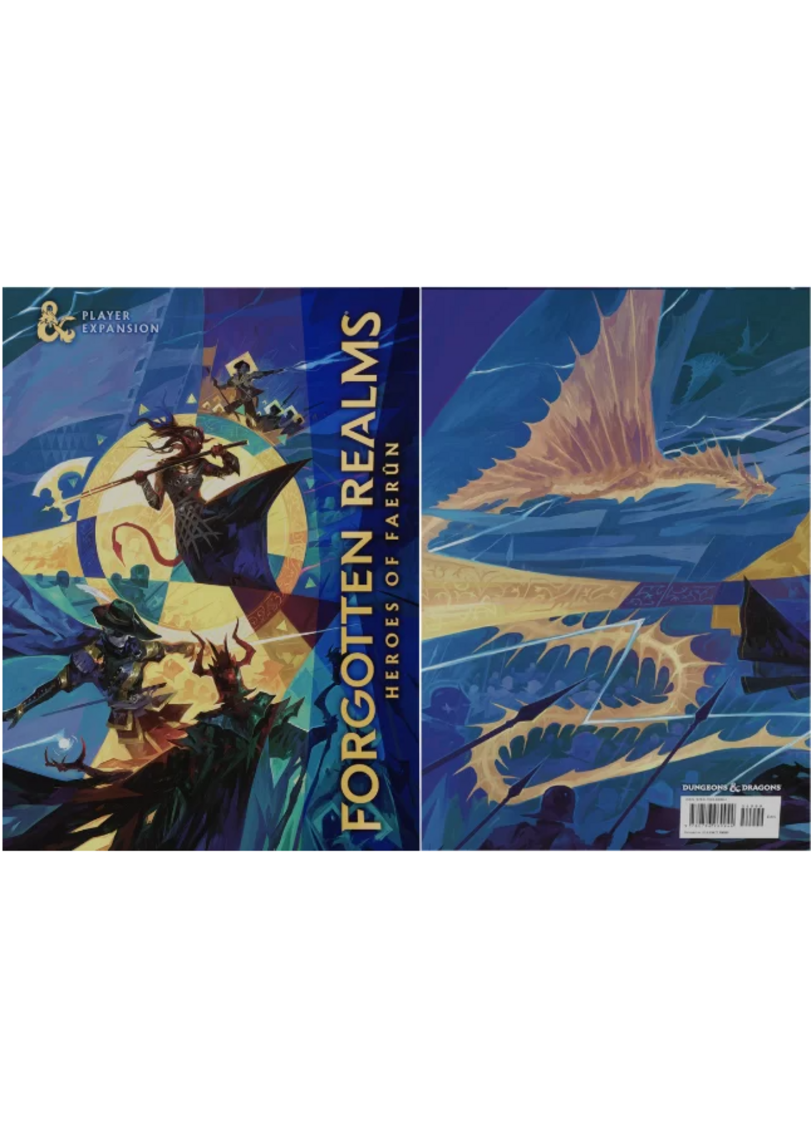 Wizards of the Coast D&D Forgotten Realms: Heroes of Faerun, Player Expansion Hobby Cover [Early In-Store Release]