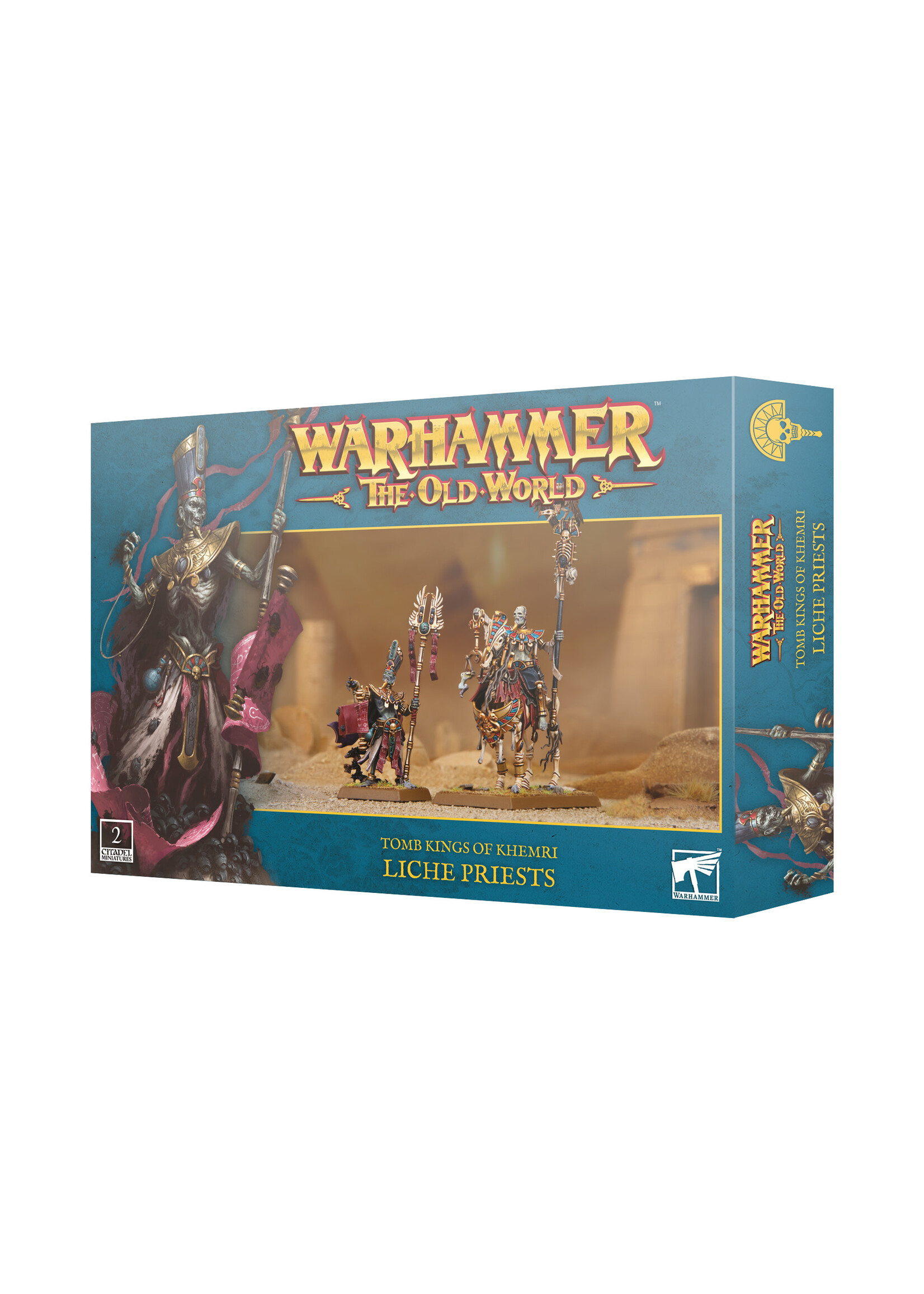 Games Workshop TOMB KINGS OF KHEMRI: LICHE PRIESTS