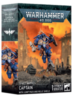 Games Workshop SPACE MARINES: CAPTAIN W/ JUMP PACK & RELIC SHIELD