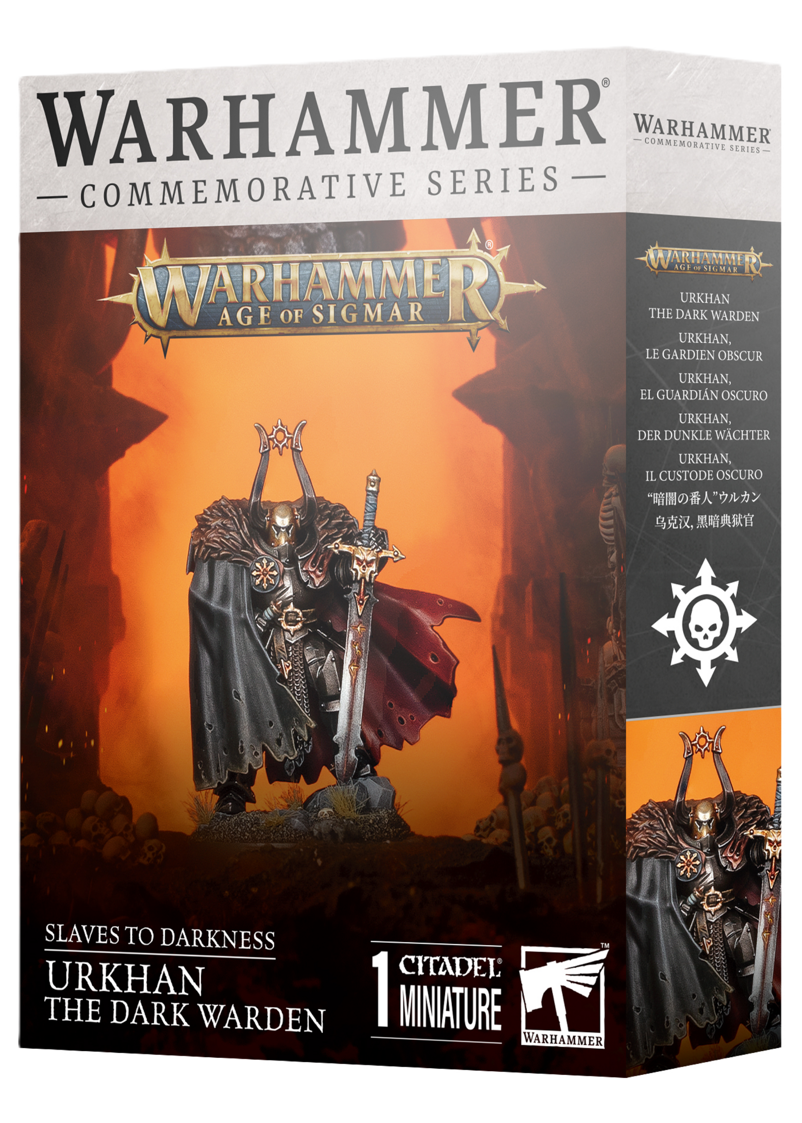 Games Workshop SLAVES TO DARKNESS: URKHAN THE DARK WARDEN