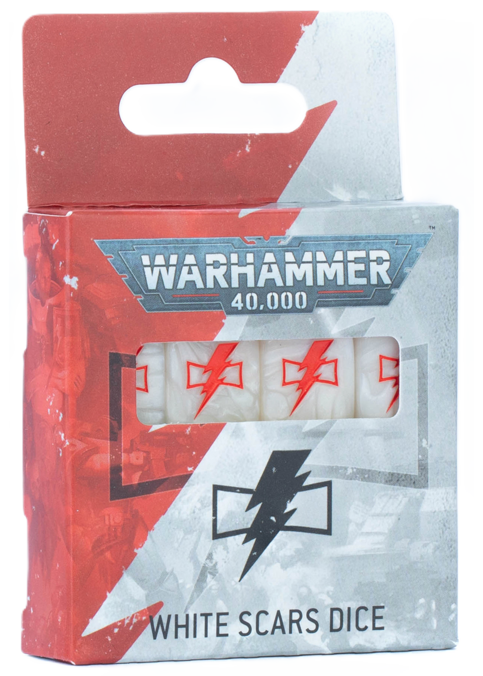 Games Workshop WARHAMMER 40000: WHITE SCARS DICE