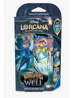Ravensburger Disney Lorcana TCG: Whispers in the Well- Starter Deck Sapphire & Steel [Early In-Store Release]