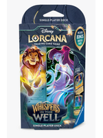Ravensburger Disney Lorcana TCG: Whispers in the Well- Starter Deck Amber & Emerald [Early In-Store Release]