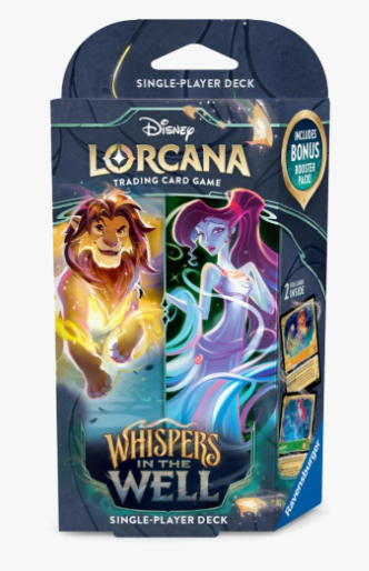 disney lorcana whispers in the well cards - Key Features Ready A royal couple joins Whispers