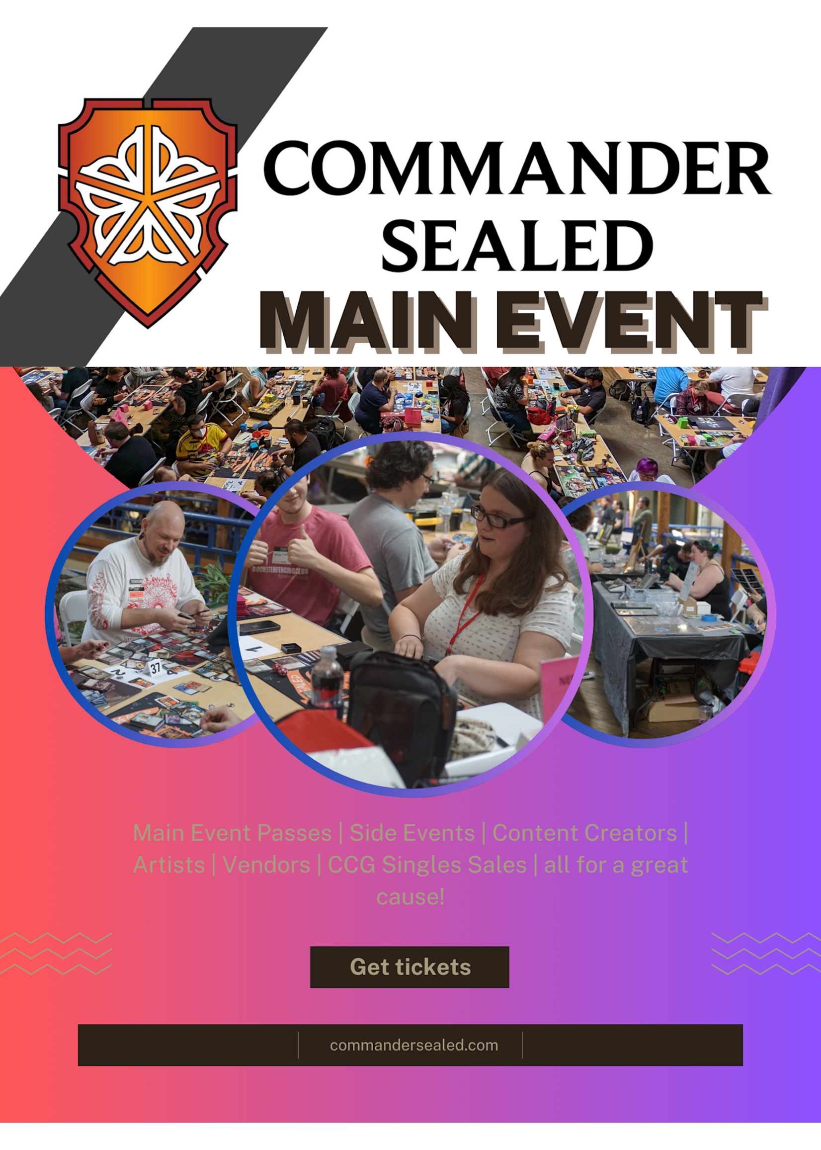 Just Games Commander Sealed 2026 - Main Event