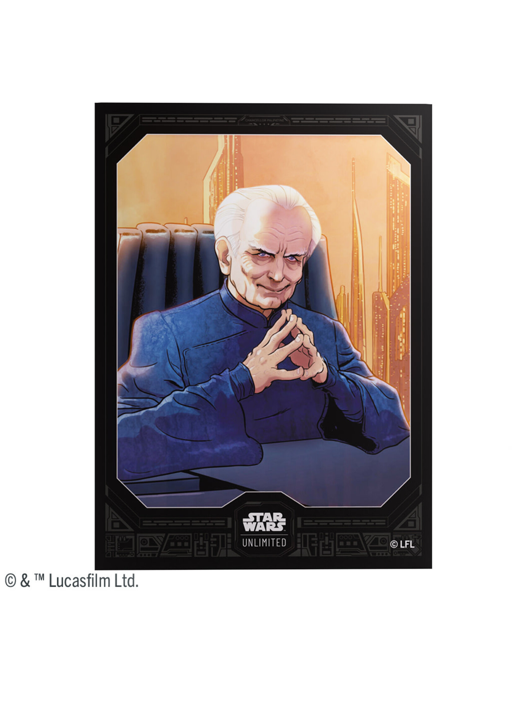 Gamegenic Star Wars: Unlimited Premium Art Sleeves - Chancellor Palpatine