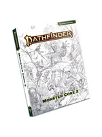 PAIZO Pathfinder 2E: Monster Core 2 Sketch Cover