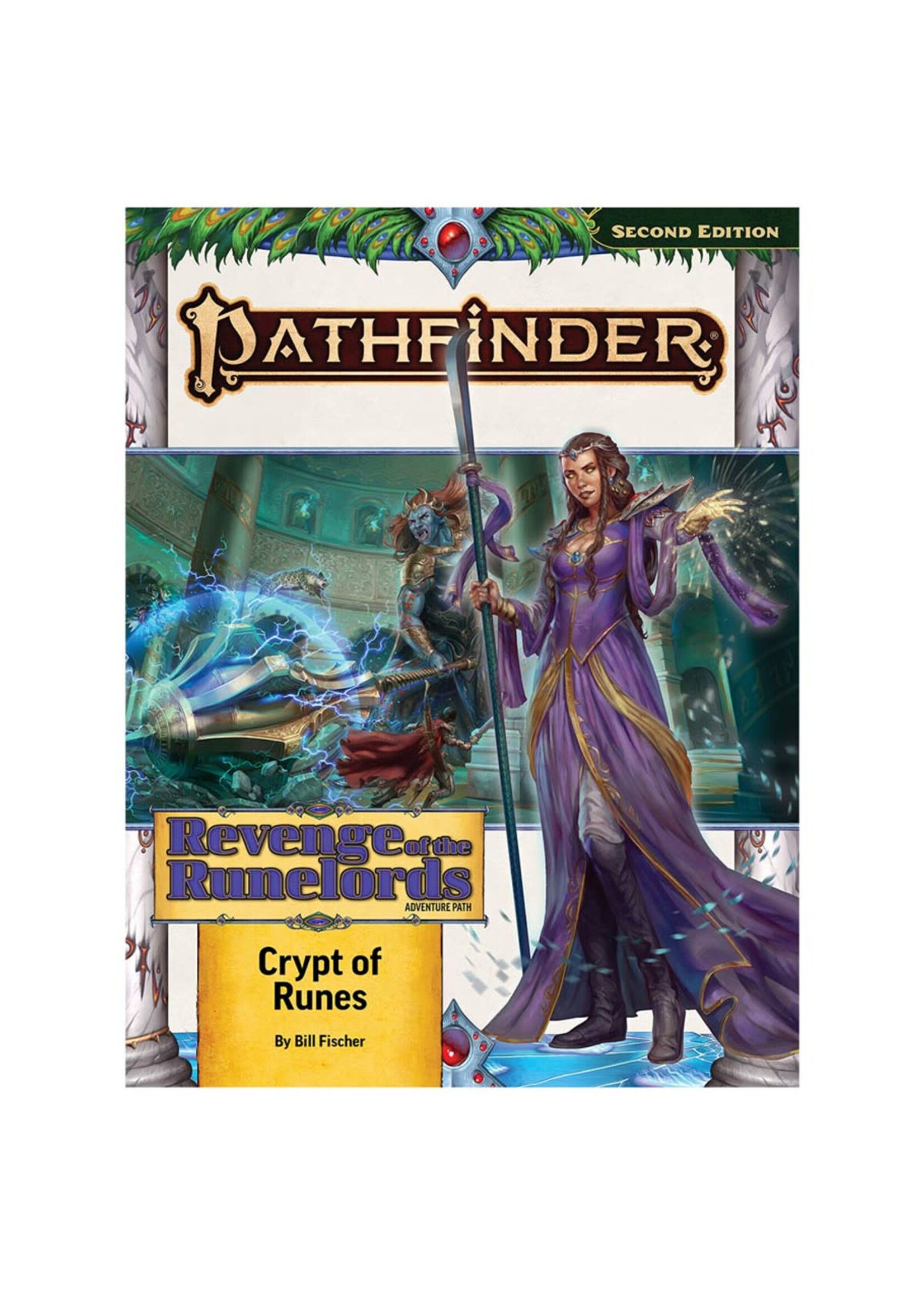 PAIZO Pathfinder 2E: Adventure Path: Crypt of Runes Revenge of the Runelords 2/3