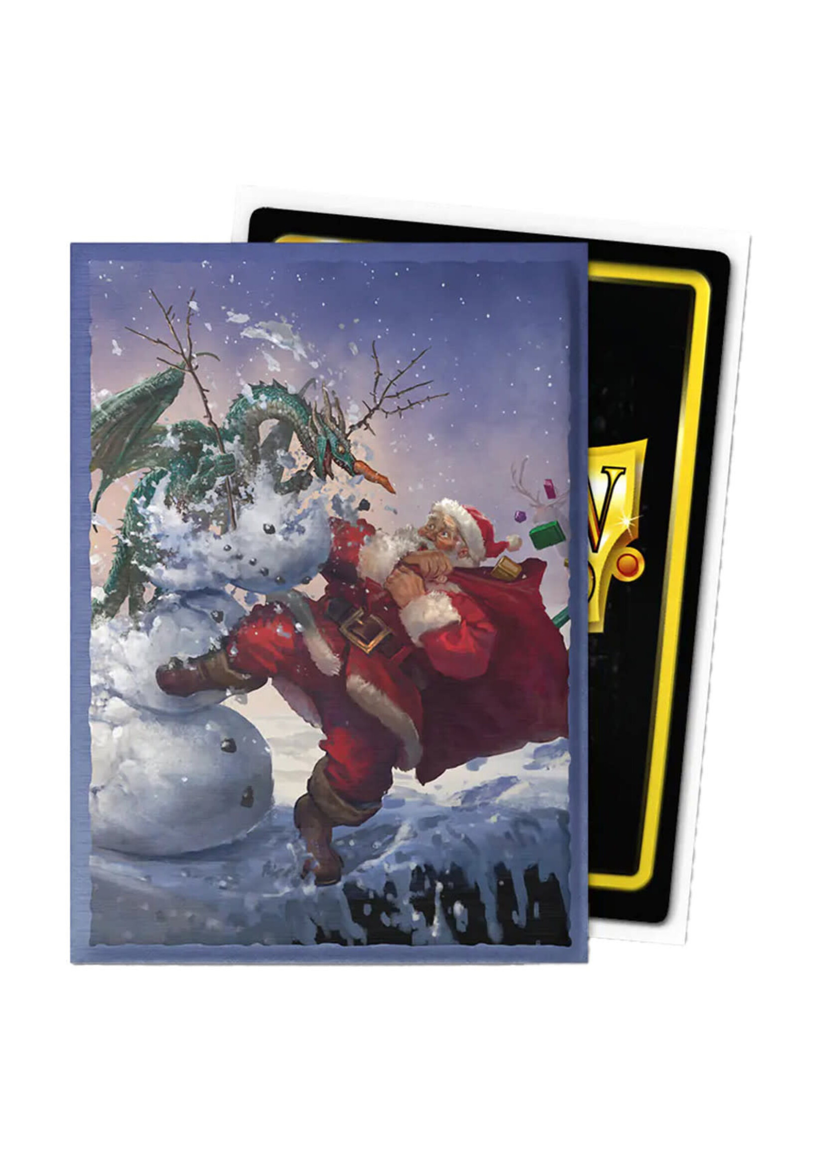 Arcane Tinmen Dragon Shield: Art: Brushed: Christmas 2025 (100)