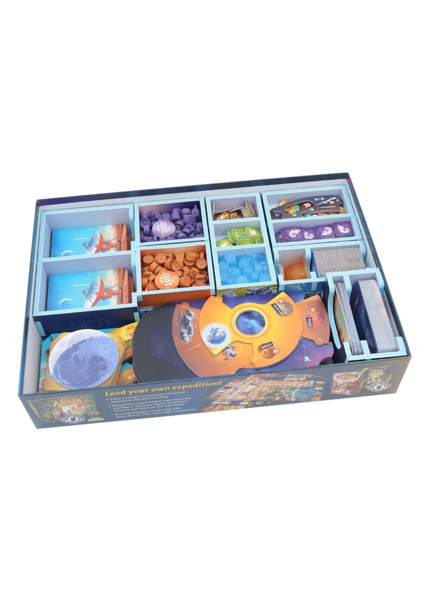 Folded Space Board Game Insert: SETI