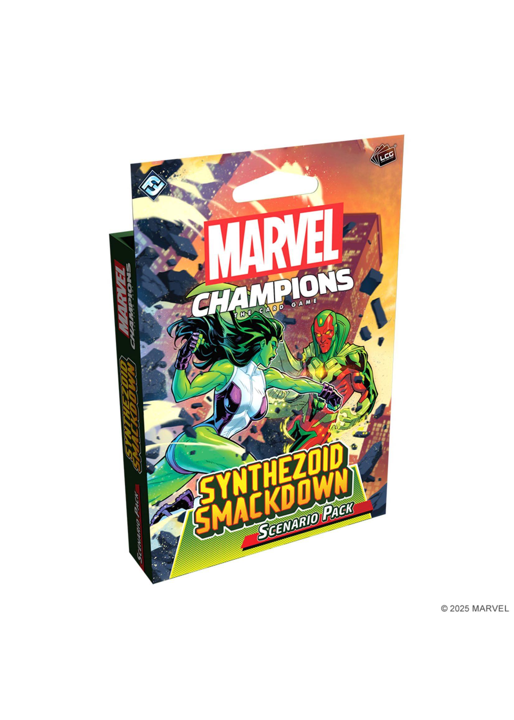 Fantasy Flight Games Marvel Champions: The Card Game - Synthezoid Smackdown Scenario Pack