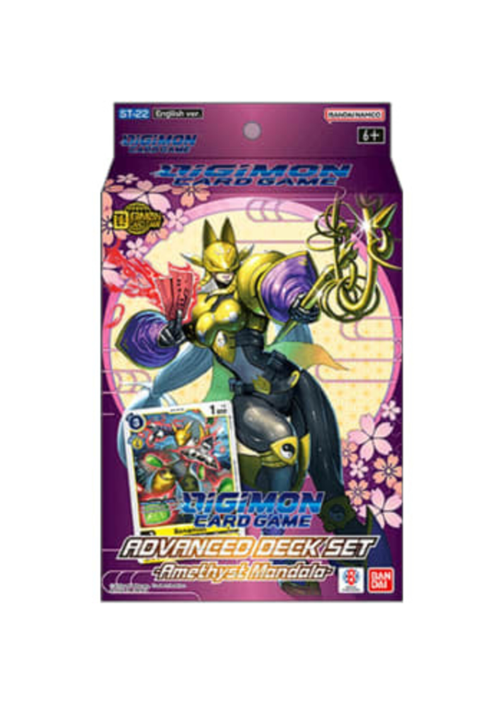 BANDAI Digimon TCG: Advanced Deck - Amethyst Mandala (ST22)
