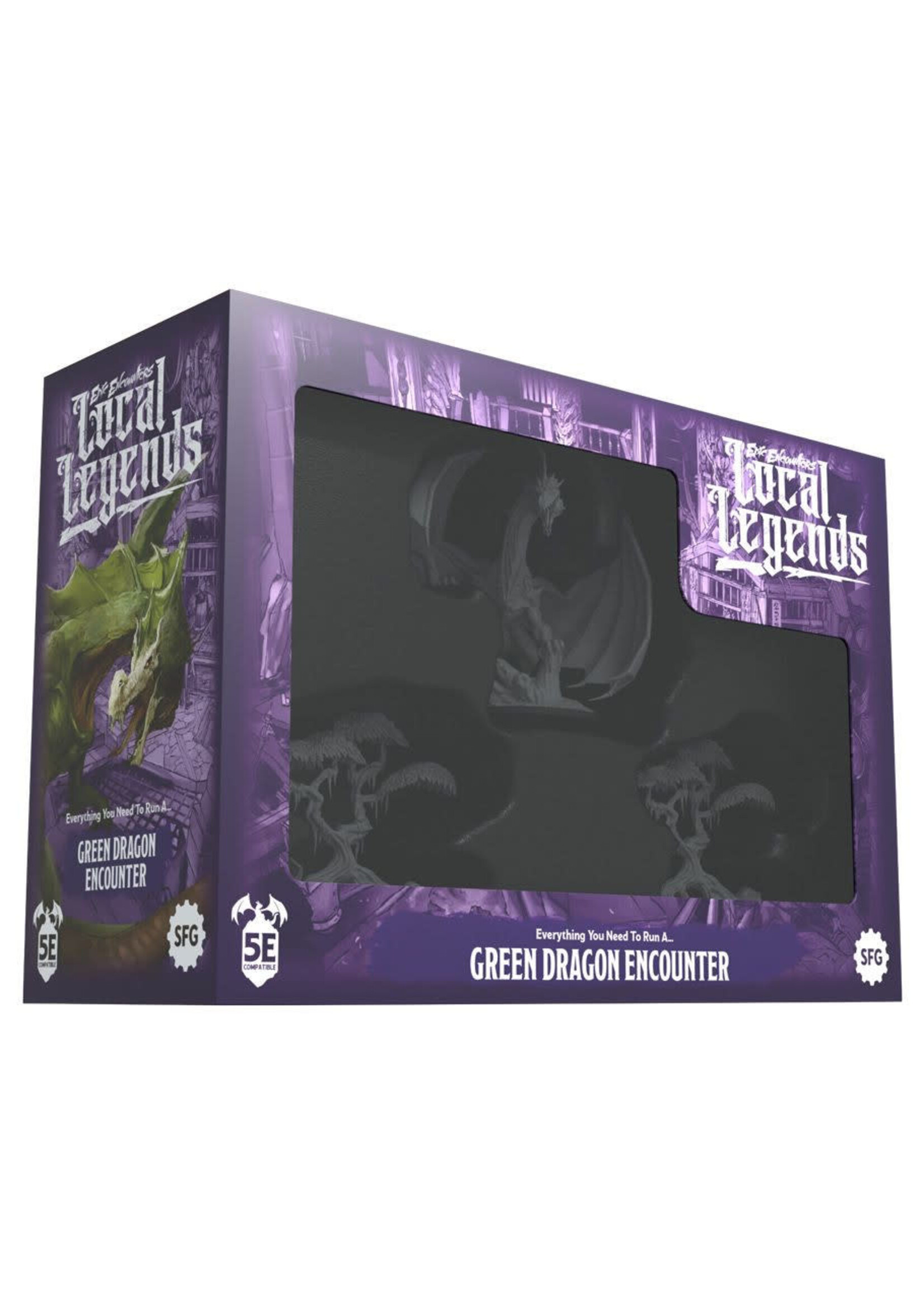 Steamforged Games Epic Encounters: Local Legends Green Dragon