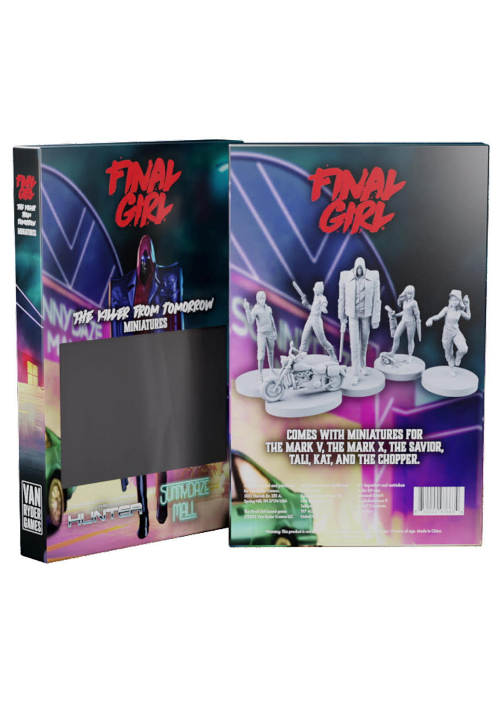 Van Ryder Games Final Girl: Killer from Tomorrow Minis