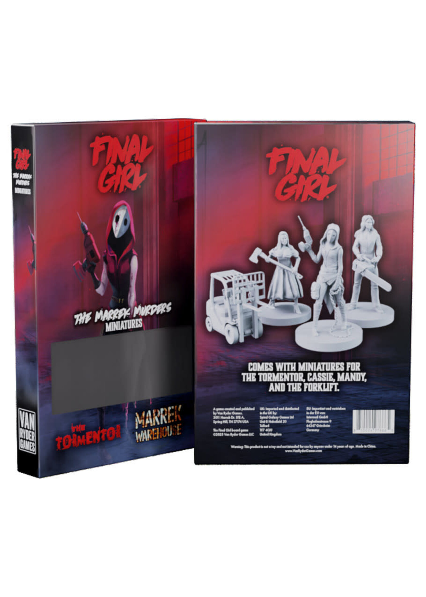 Van Ryder Games Final Girl: The Marrek Murders Minis