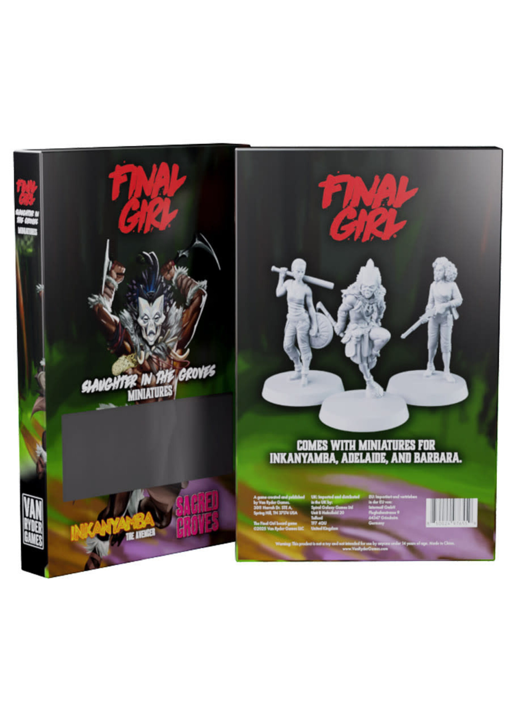 Van Ryder Games Final Girl: Slaughter in Groves Minis