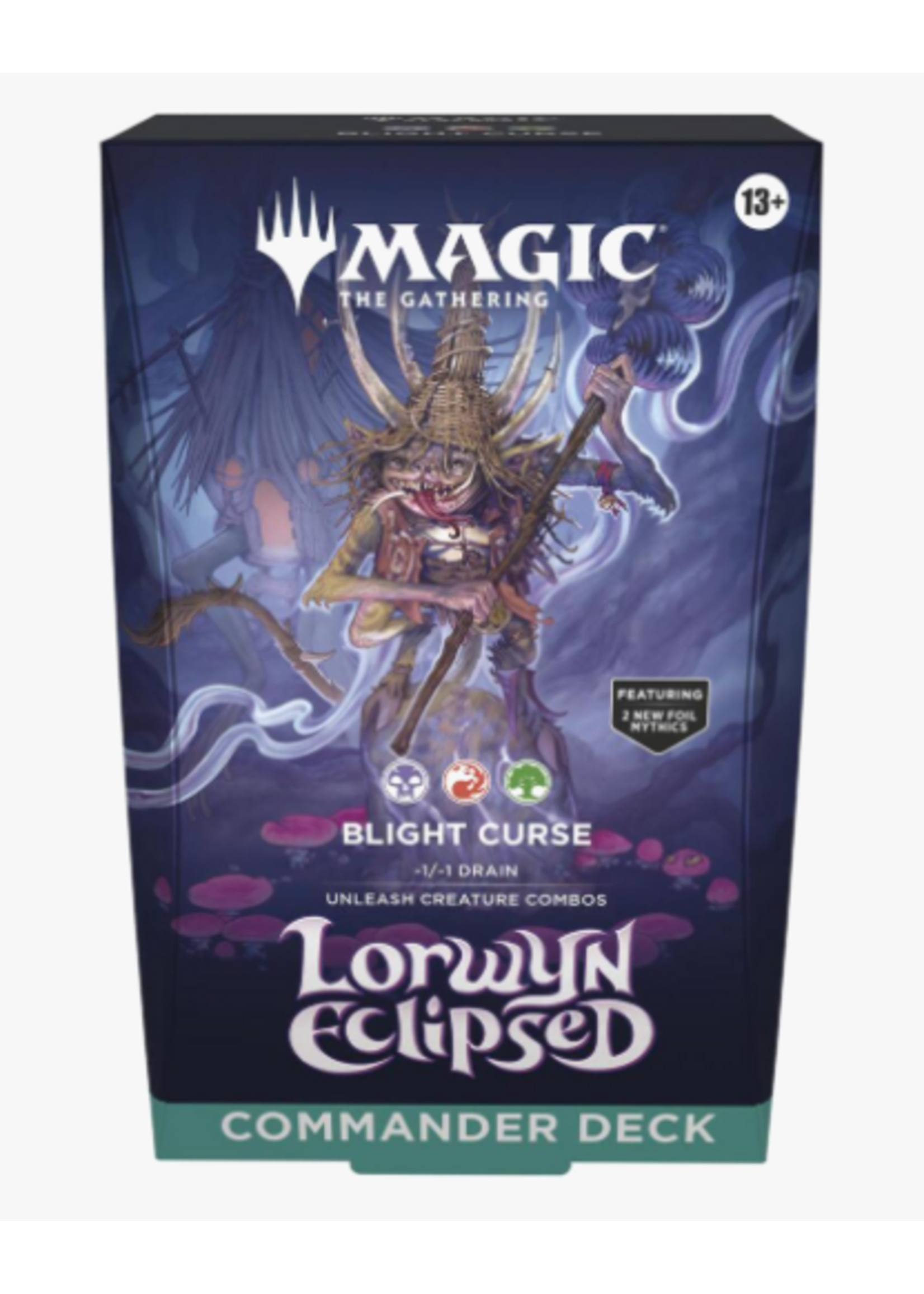 Wizards of the Coast Lorwyn Eclipsed Commander Deck - Blight Curse [Preorder]