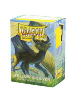 Arcane Tinmen Dragon Shield Dual Matte Yellow & Silver (100)