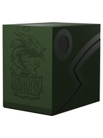 Arcane Tinmen Deck Box: Dragon Shield: Double Shell: Forest Green/Black