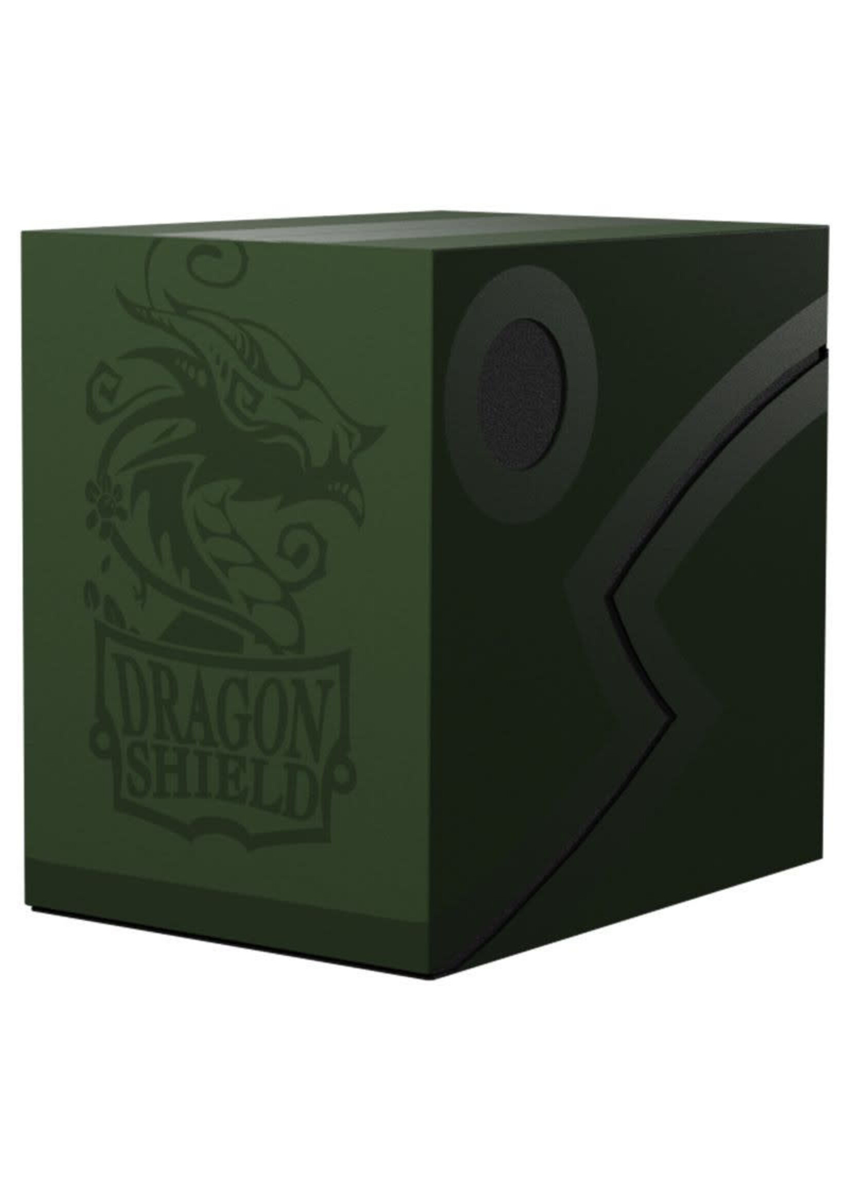 Arcane Tinmen Deck Box: Dragon Shield: Double Shell: Forest Green/Black