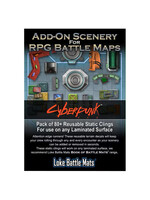LOKE BATTLEMATS Cyberpunk: Add-On Scenery Pack: RPG Maps