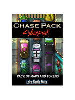 LOKE BATTLEMATS Cyberpunk: Chase Pack Maps & Tokens for Cyberpunk RED