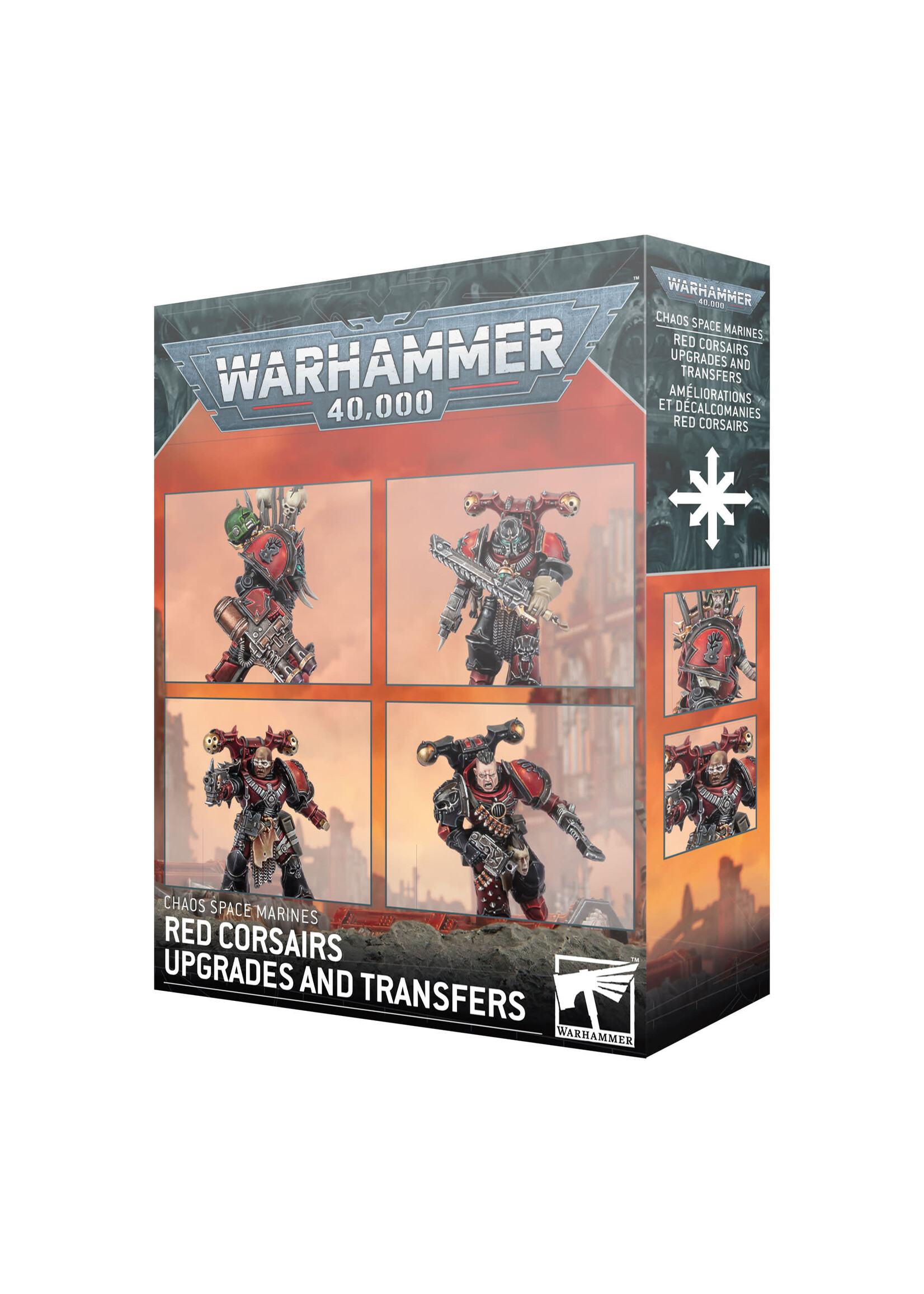Games Workshop CHAOS SPACE MARINES: RED CORSAIRS UPGRADES & TRANSFERS