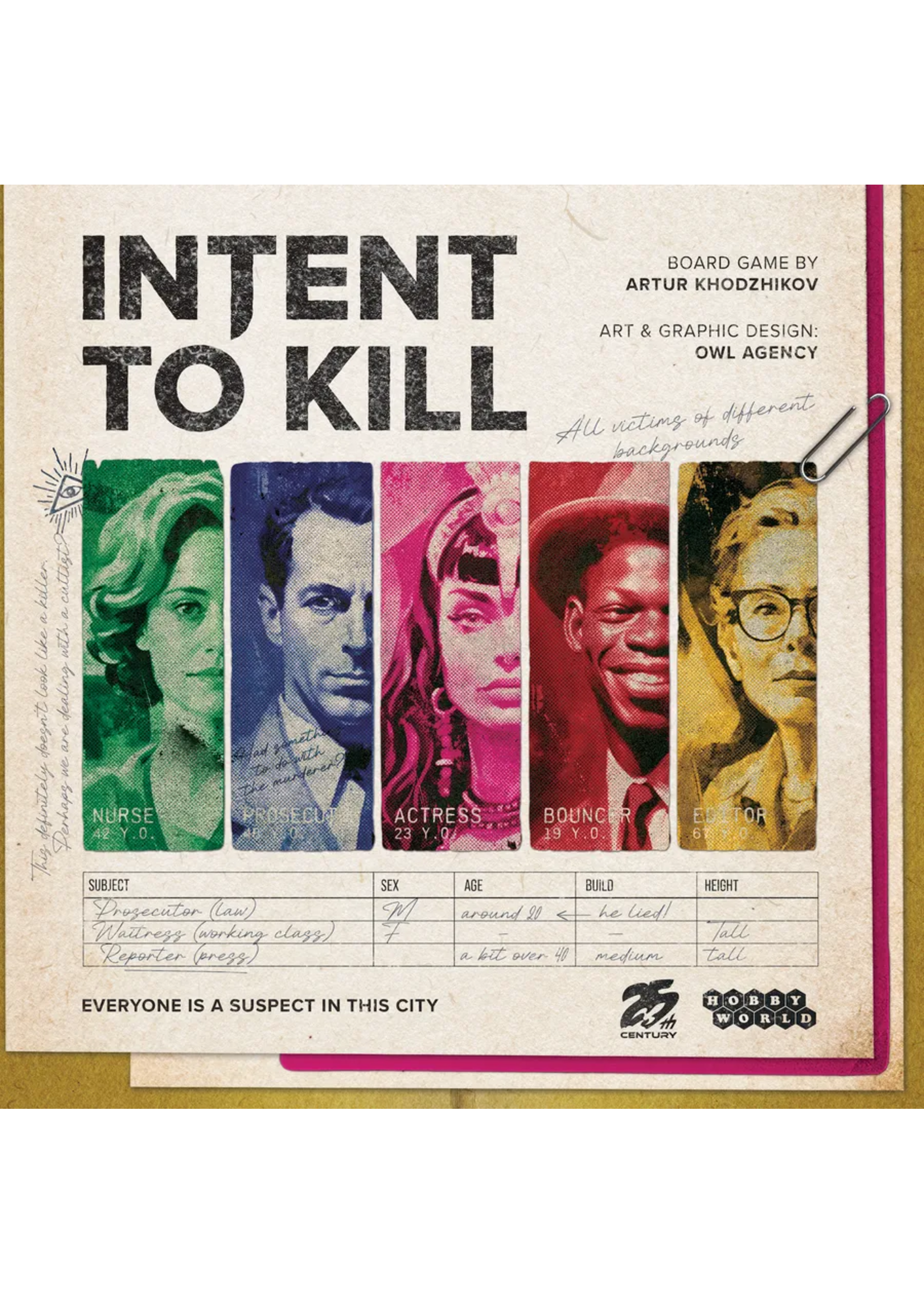 25th Century Games Intent to Kill
